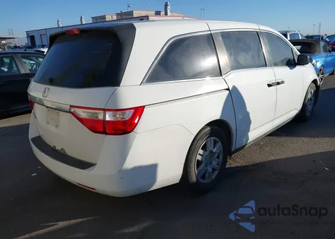 2013 Honda Odyssey Lx from USA, damaged, VIN 5FNRL5H24DB034208